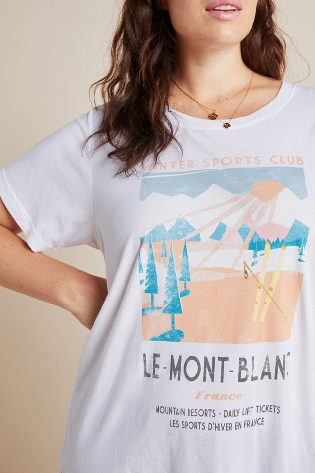 Le Mont Blanc Graphic Tee #5