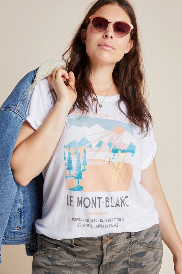 Le Mont Blanc Graphic Tee #4
