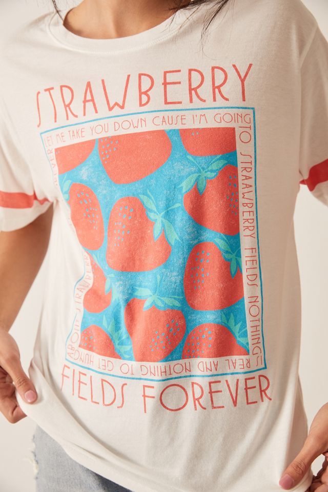 Strawberry Fields Forever Graphic Tee #1
