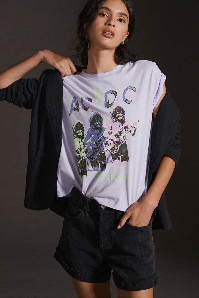 Letluv AC/DC Graphic Tee | Anthropologie