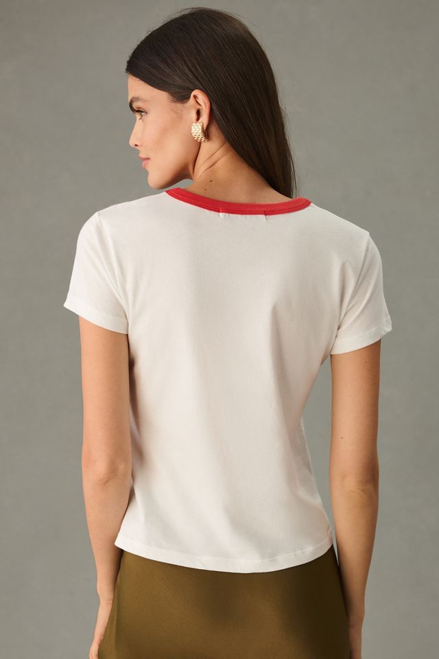 Letluv Strawberry Ringer Tee #2