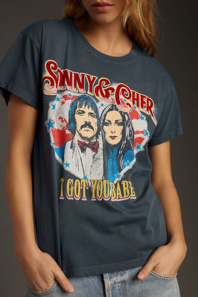 Letluv Sonny & Cher Graphic Tee #2