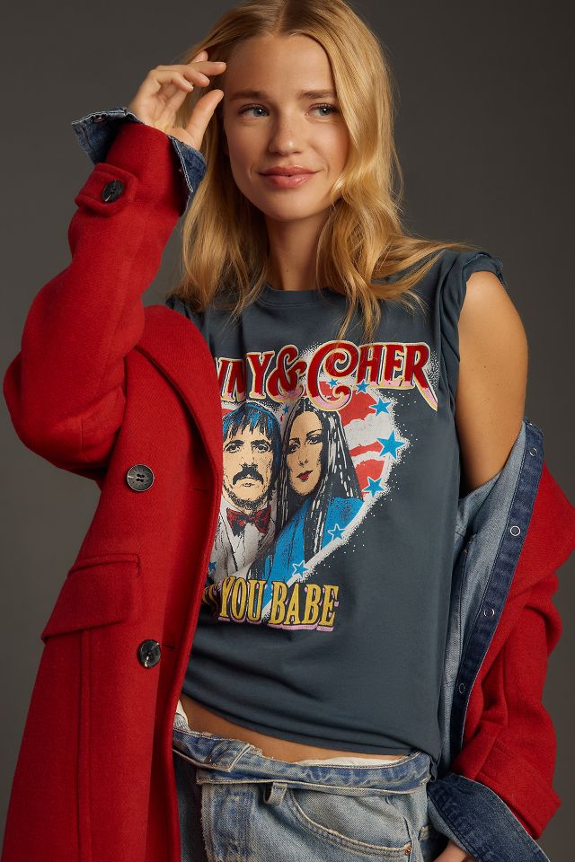 Letluv Sonny & Cher Graphic Tee