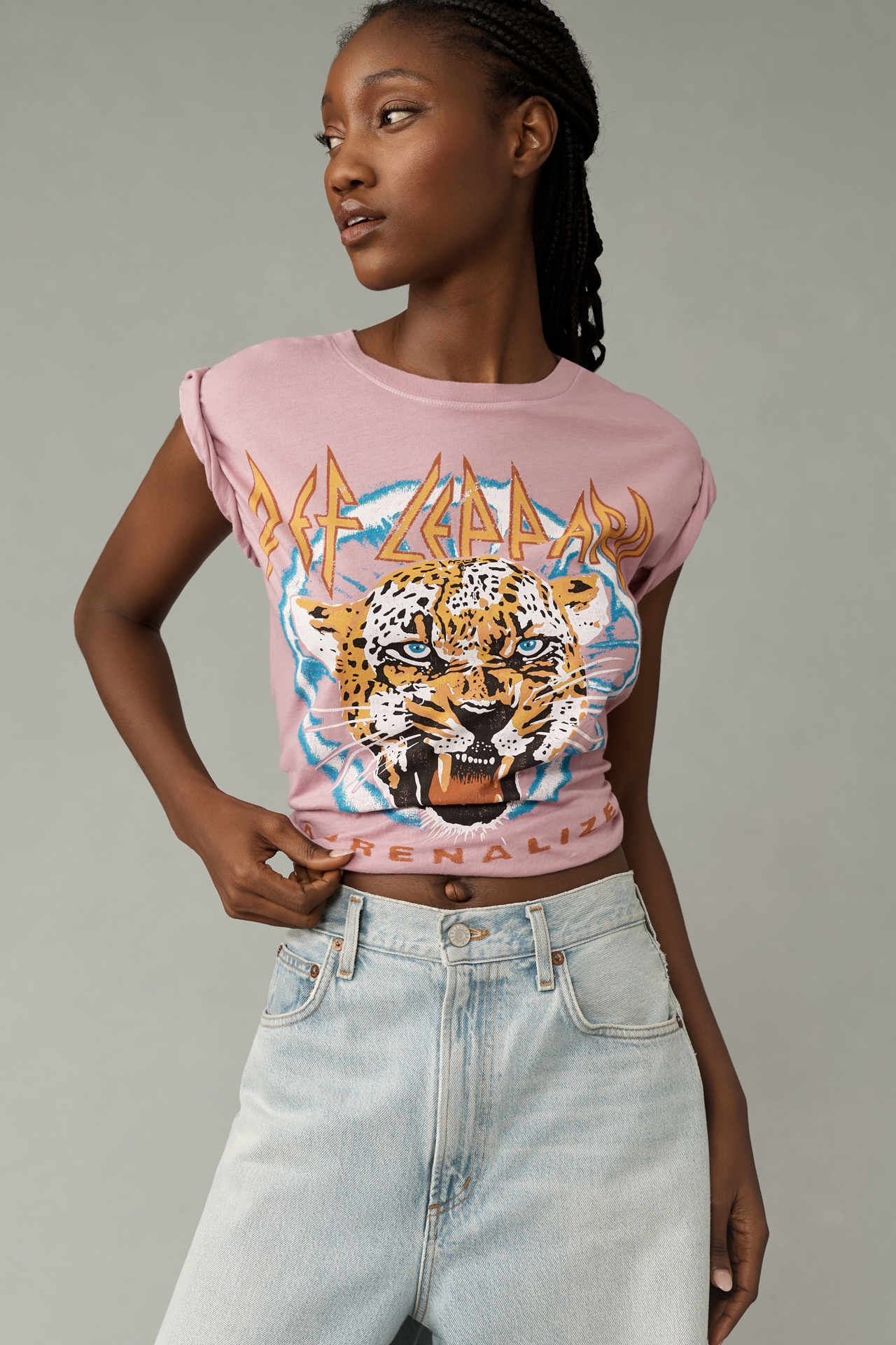 Letluv Def Leppard Graphic Tee