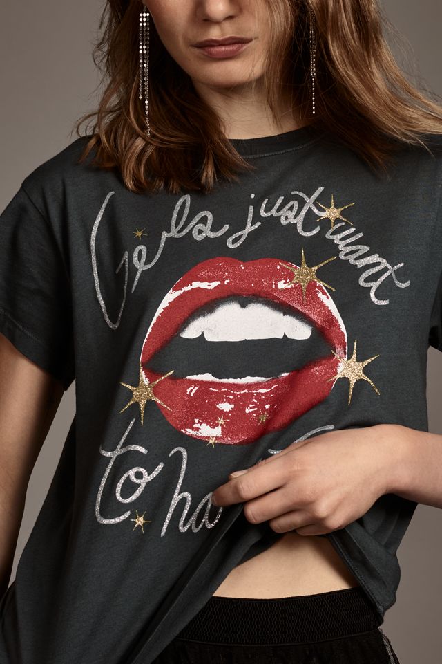 Letluv Have Fun Short-Sleeve Graphic Tee #1