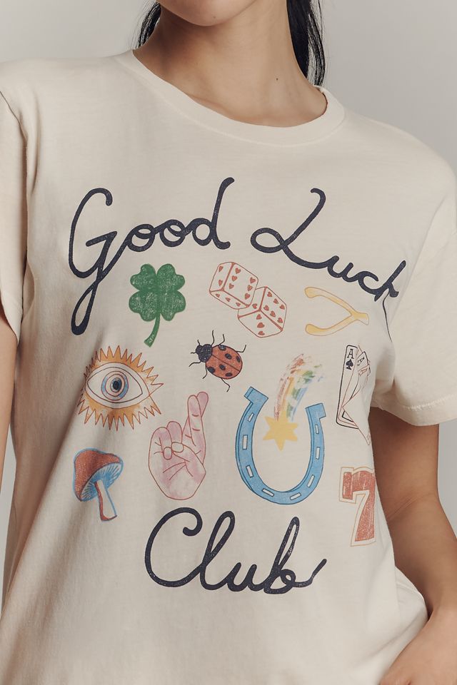 Letluv Good Luck Club Graphic Tee #1
