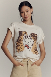 Letluv Cheetah Graphic Tee