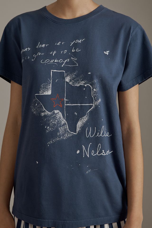 Letluv Willie Nelson Texas Tee #2