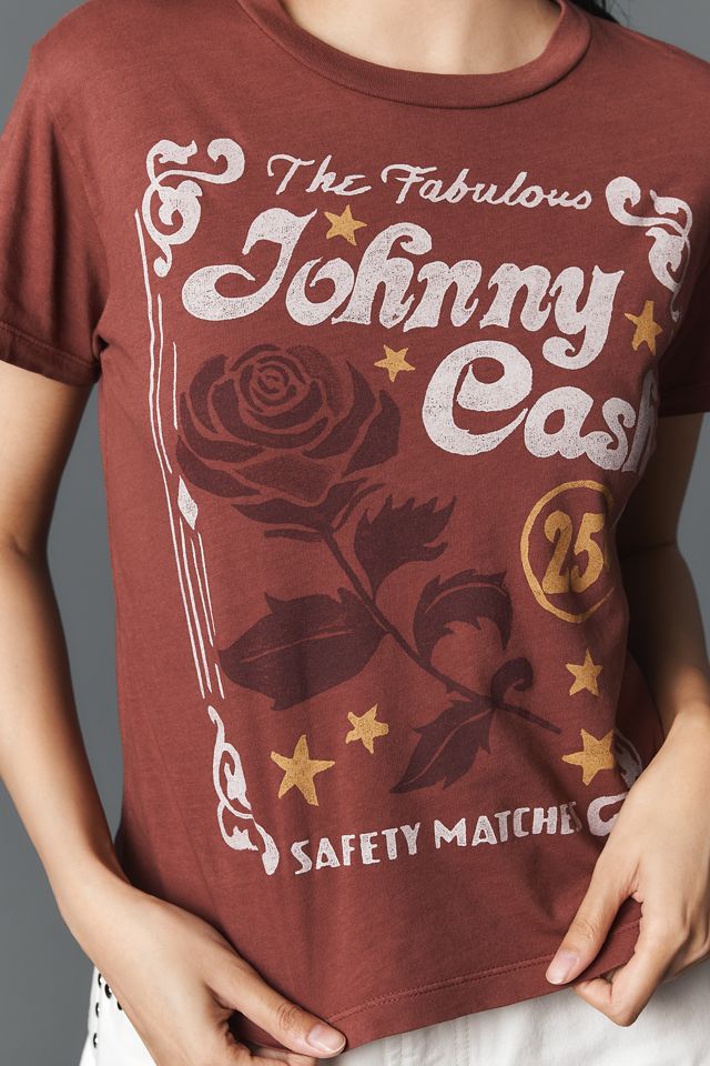 Letluv Johnny Cash Graphic Tee #1