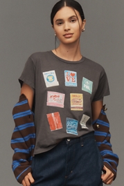 Letluv Matchbook City Graphic Tee