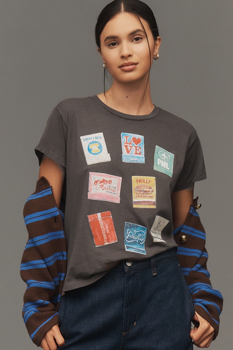 Letluv Matchbook City Graphic Tee