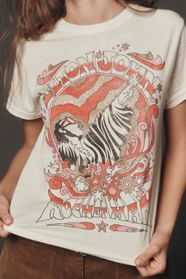 Letluv Elton John Graphic Tee