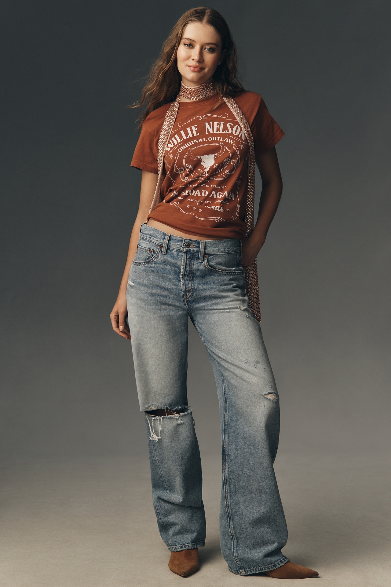 Letluv Willie Nelson T-Shirt