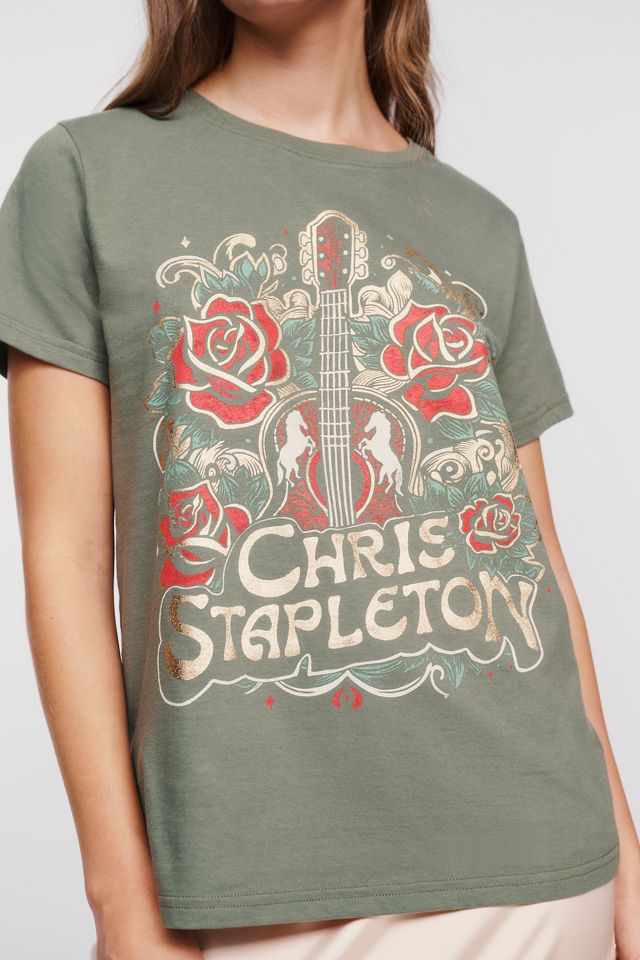 Letluv Chris Stapleton 100% Cotton Graphic Tee #1