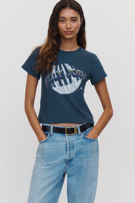 Letluv100% Cotton Billy Joel Graphic Tee by Anthropologie