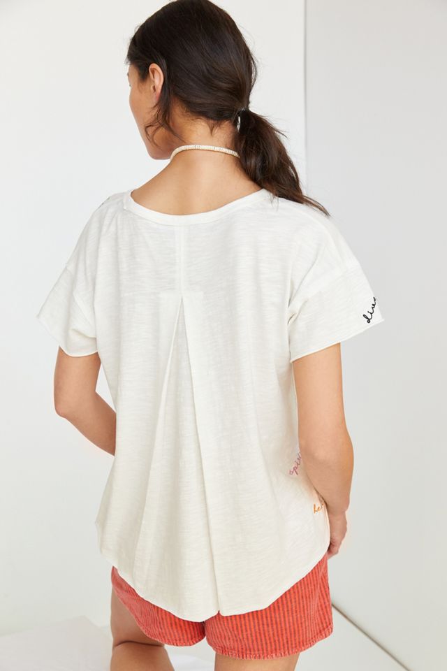 Pilcro Breezy Split-Back Tee #2