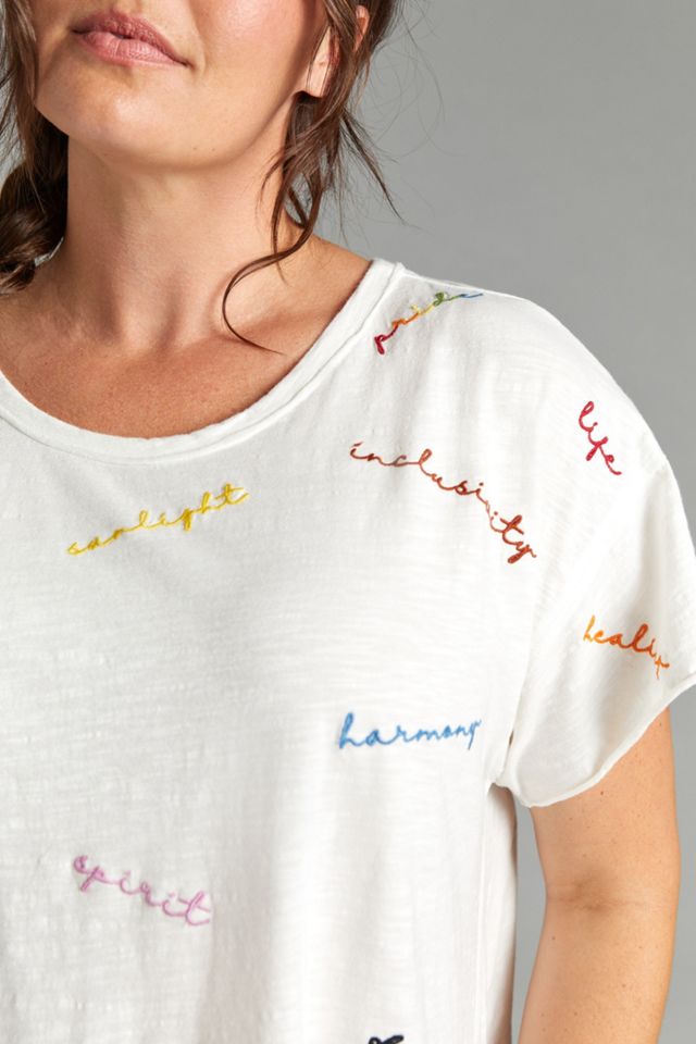 Pilcro Breezy Split-Back Tee #4