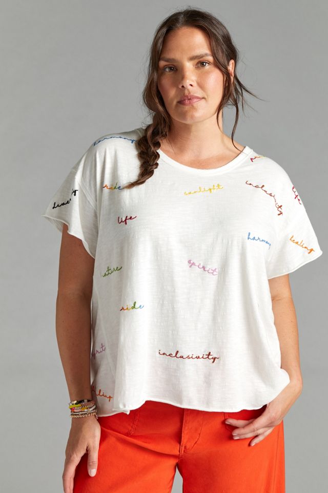 Pilcro Breezy Split-Back Tee #6