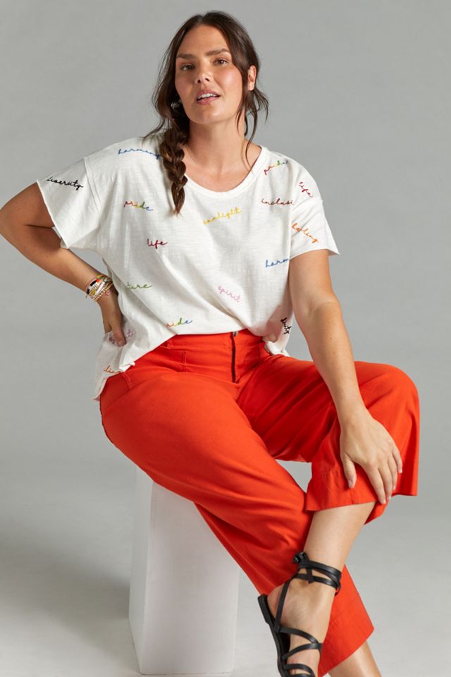 Pilcro Breezy Split-Back Tee #3