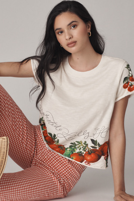 MAEVE SHORT-SLEEVE BOXY TEE 