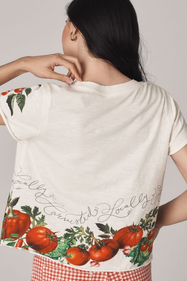 Maeve Short-Sleeve Boxy Tee #3