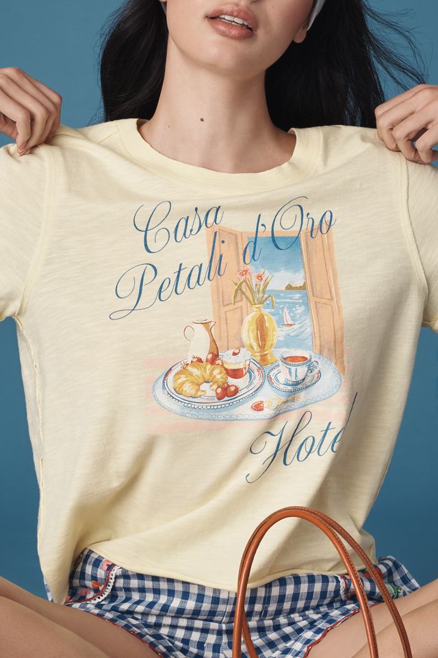 Maeve Breakfast Hotel Graphic Tee #3