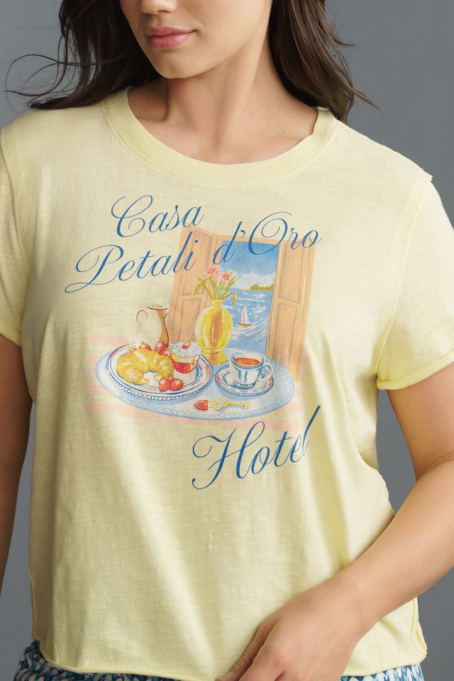 Maeve Breakfast Hotel Graphic Tee #5