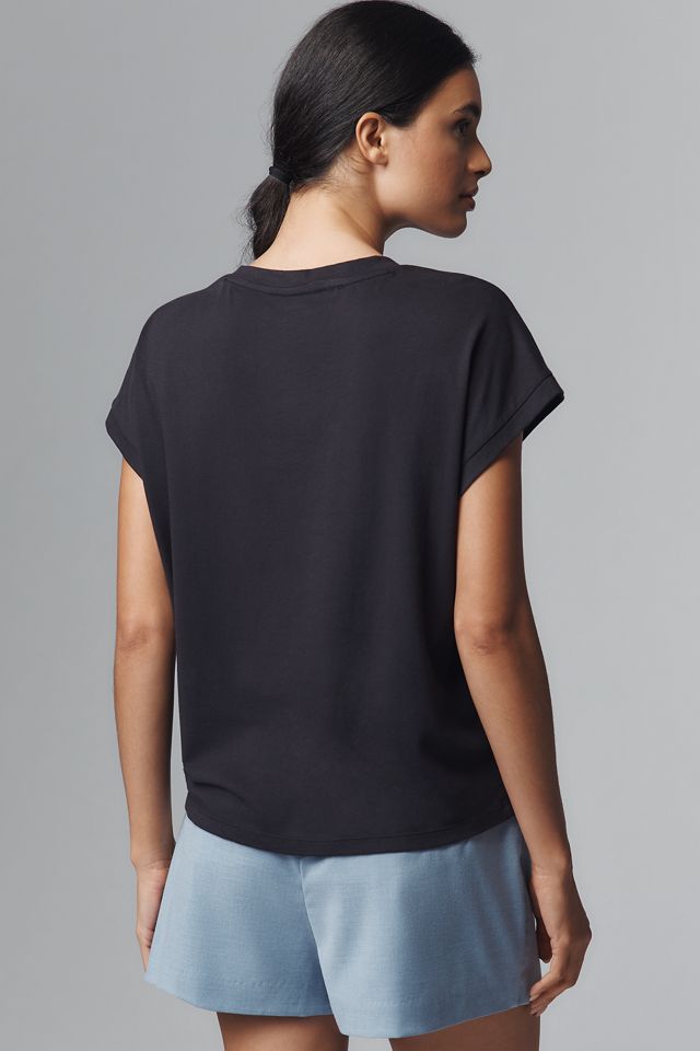 By Anthropologie Graphic Muscle Tee #1