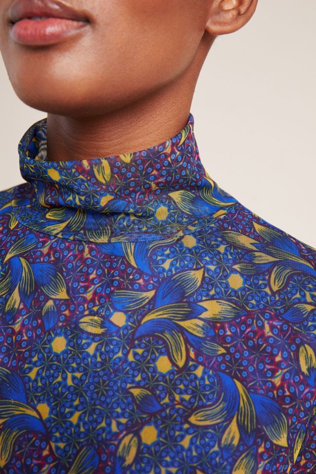 Gauzy Lined Turtleneck #3