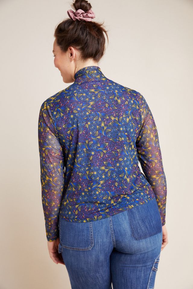 Gauzy Lined Turtleneck #5