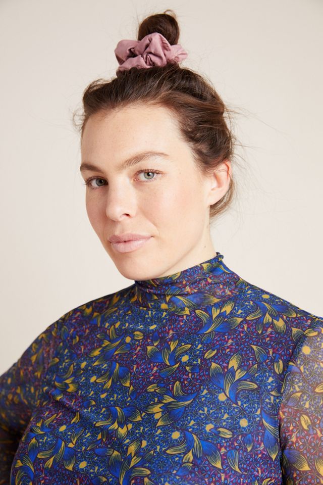 Gauzy Lined Turtleneck #6