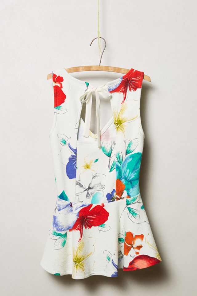 Flynn Peplum Tank  #1