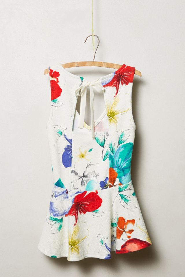 Flynn Peplum Tank  #2