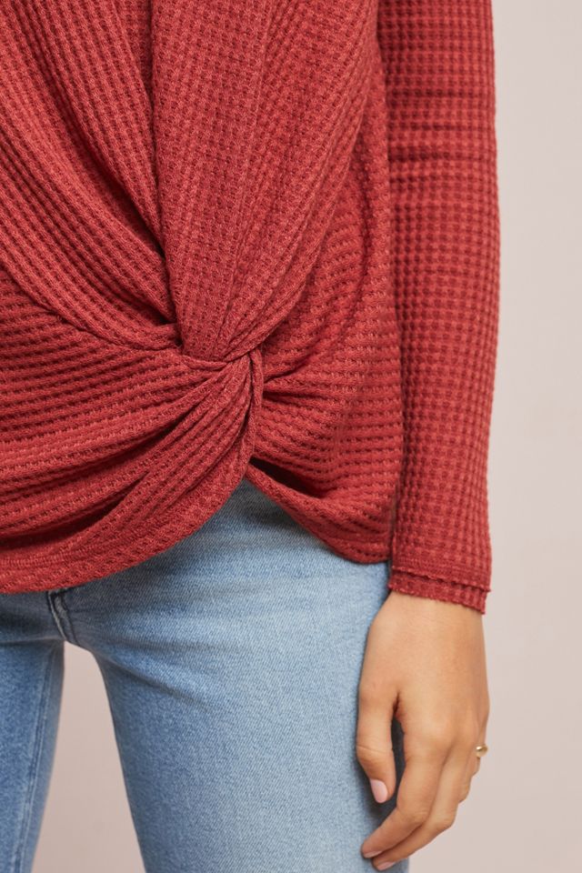 Knotted Waffle Top #2