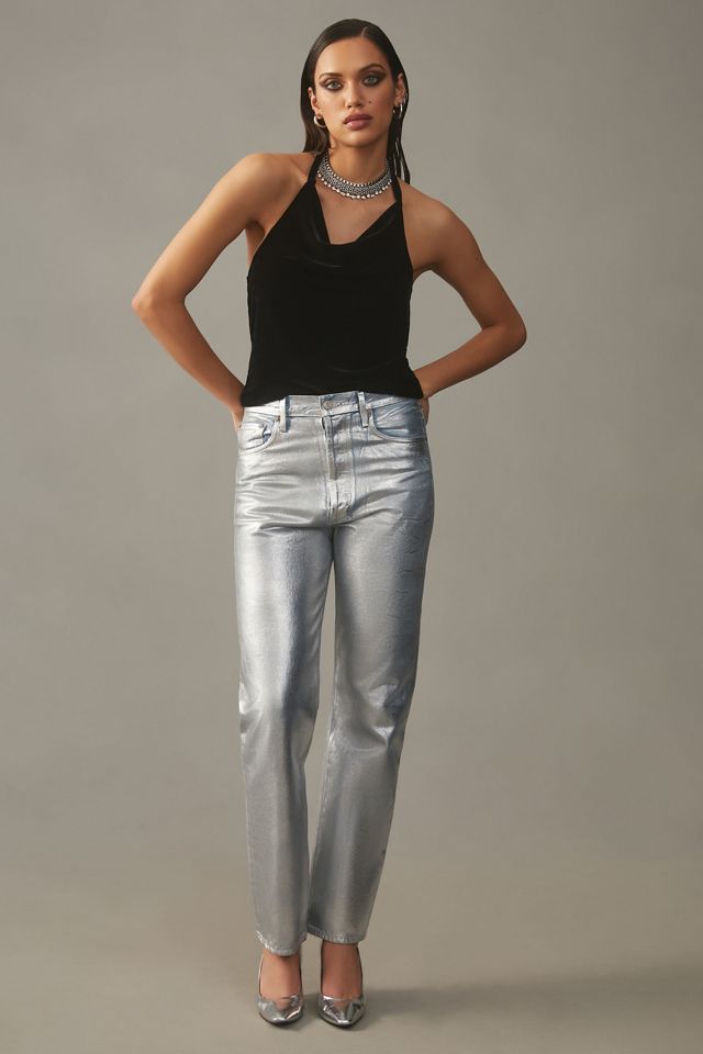 By Anthropologie Cowl-Neck Velvet Top #2