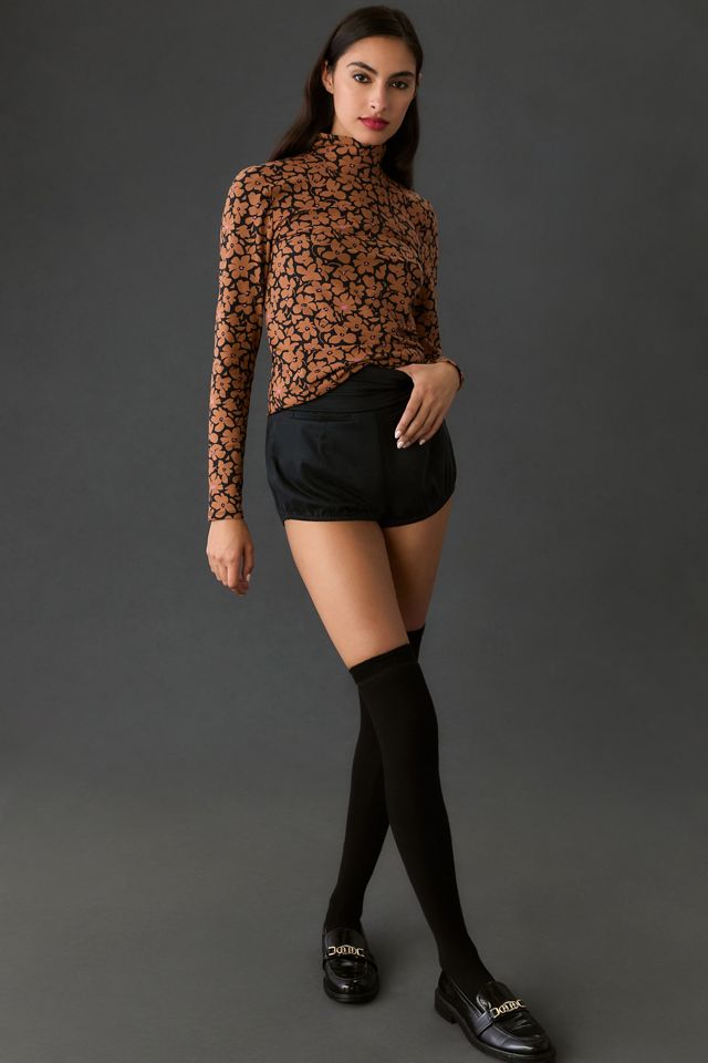 Maeve Printed Turtleneck #1