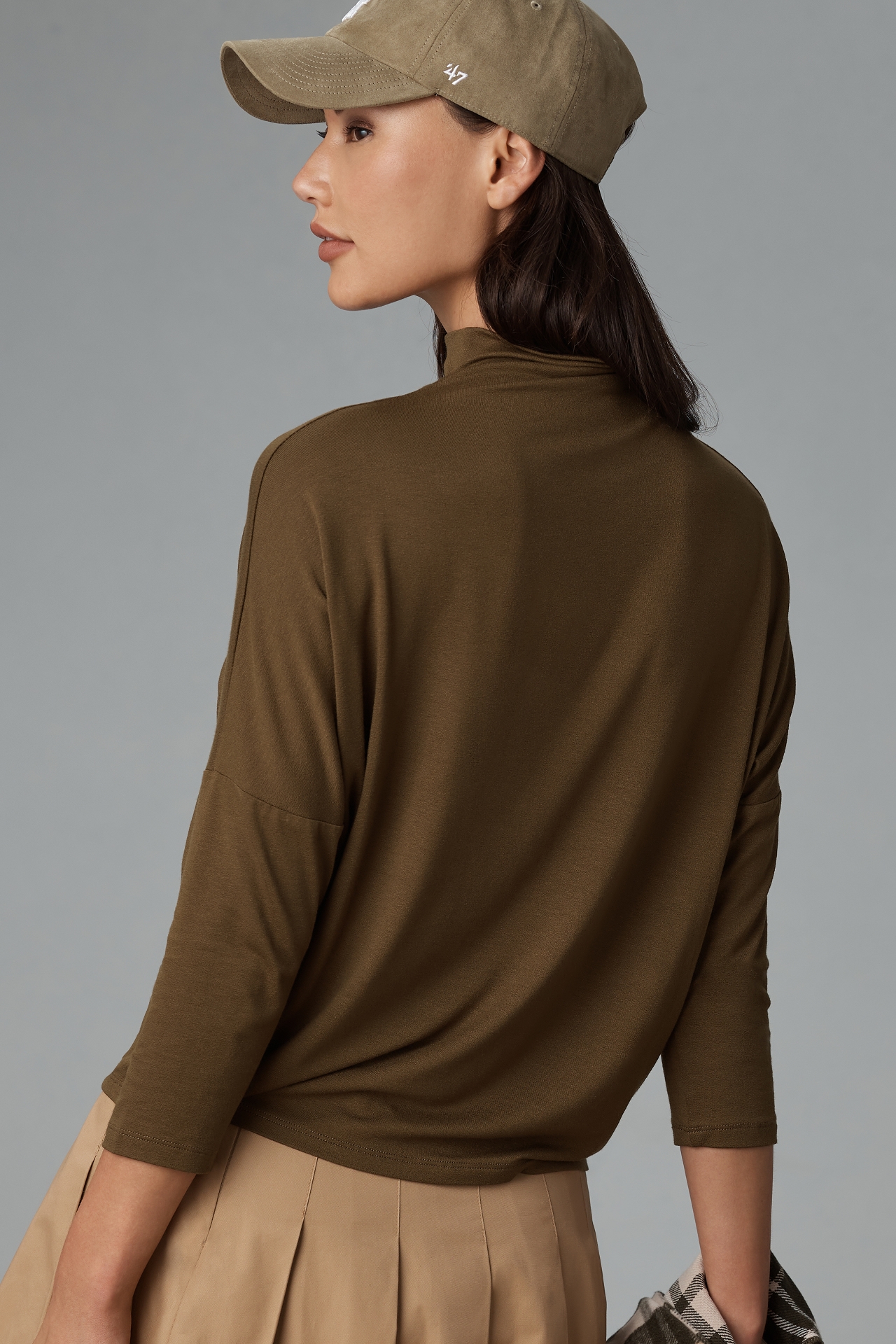 By Anthropologie Dolman Turtleneck Top