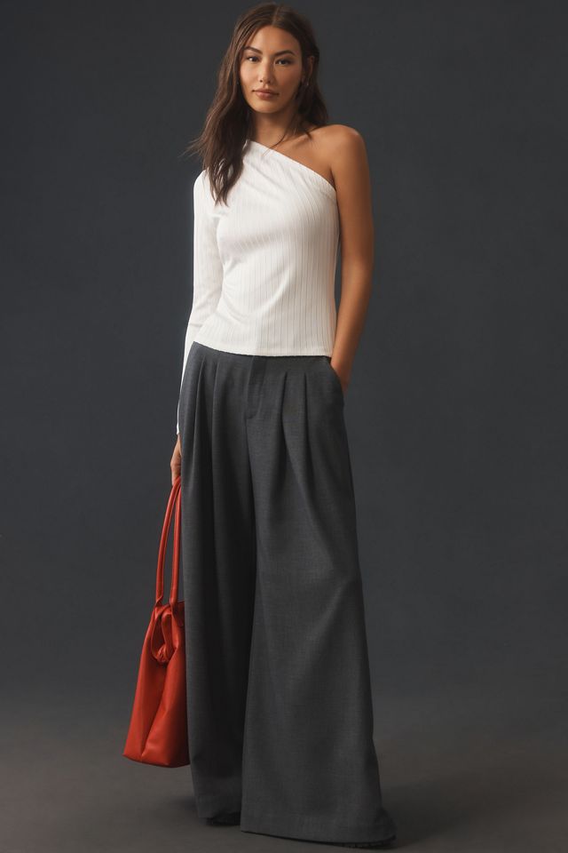 By Anthropologie One-Shoulder Ribbed Top #2