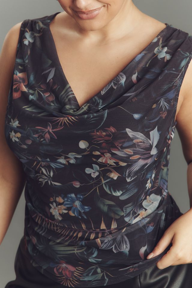 The Sloane Cowl-Neck Tank Top #6