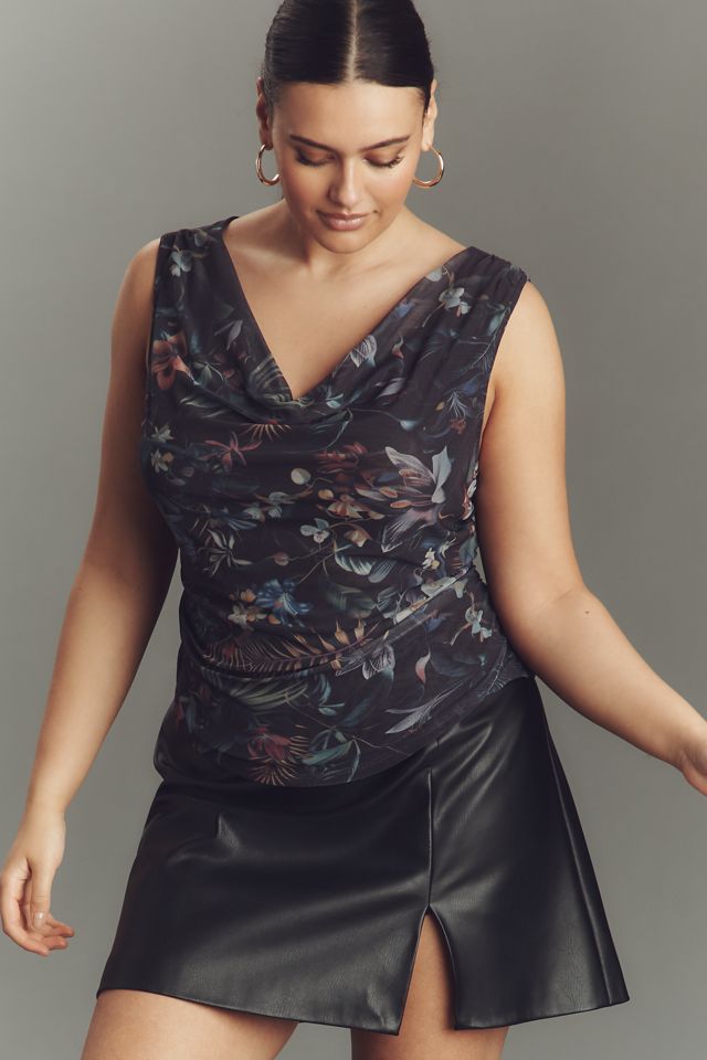 The Sloane Cowl-Neck Tank Top #4