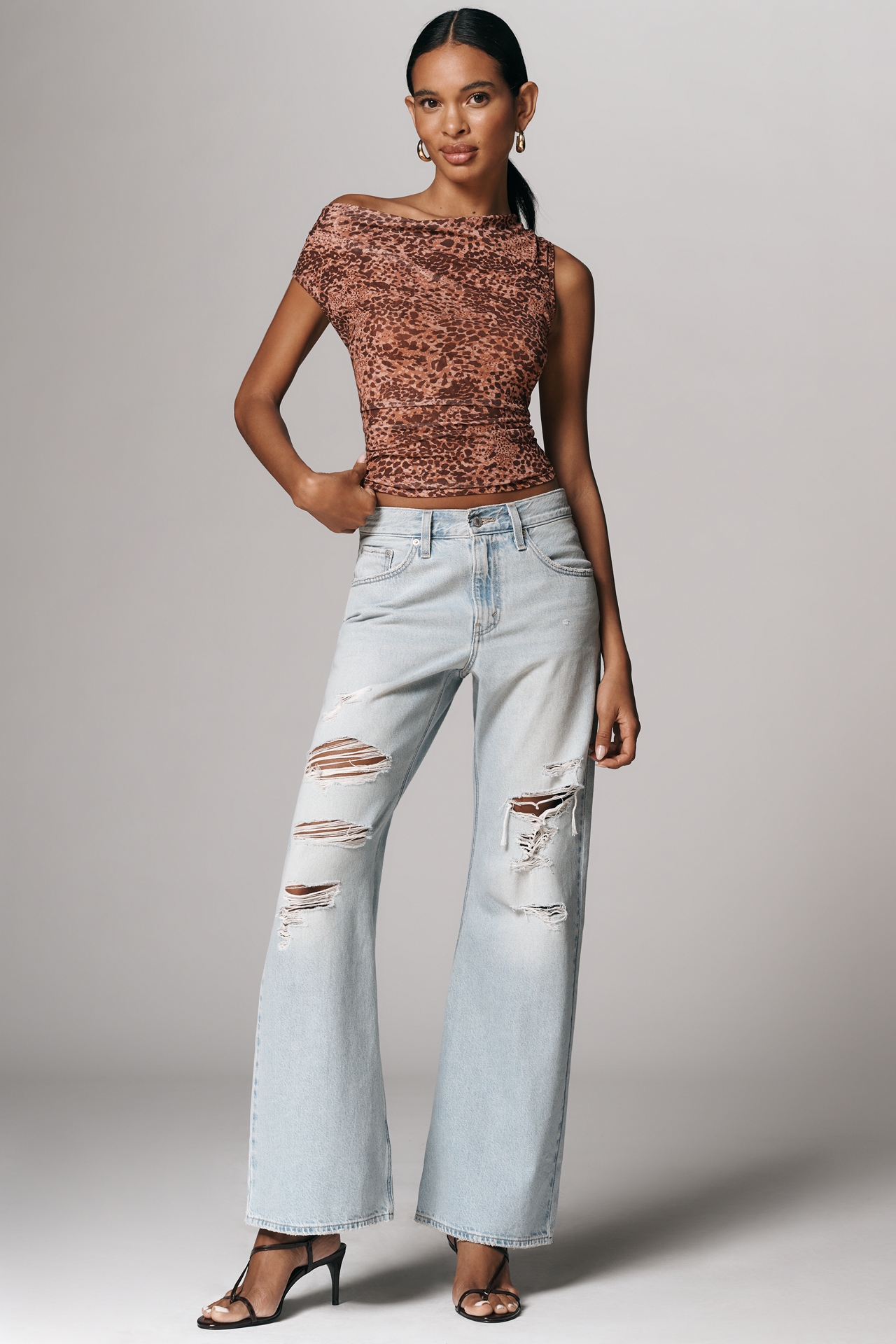 The Sloane Cowl-Neck Tank