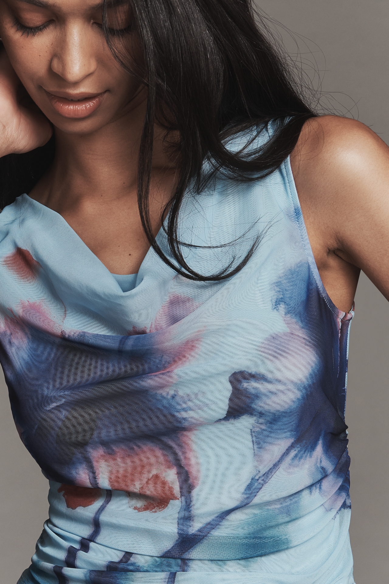 The Sloane Cowl-Neck Tank