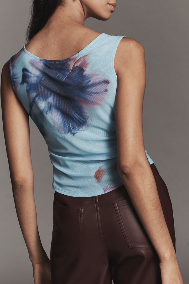 Sloane Cowl-Neck Tank #3