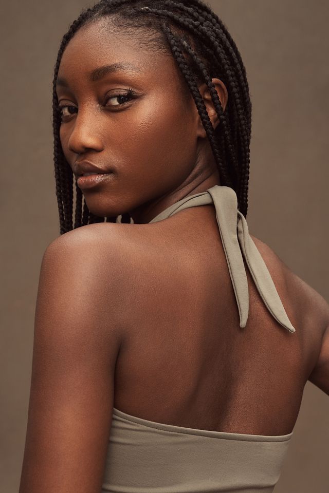 Top Halter Entallado de Anthropologie #3