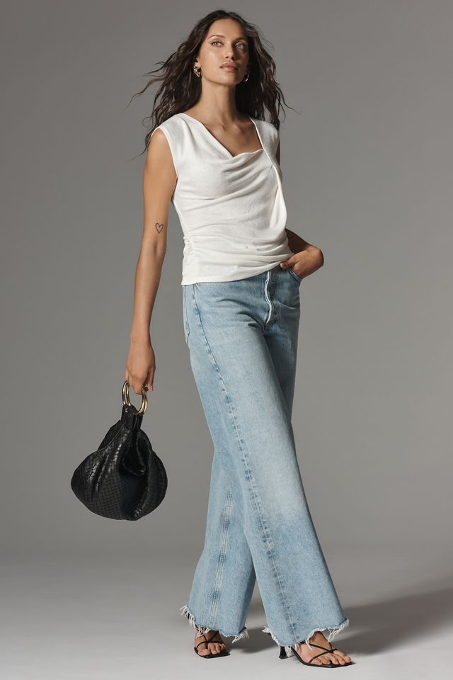 By Anthropologie Sleeveless Draped Top #2