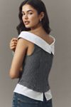 Maeve Twofer Off-Shoulder Top
