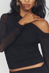 Elodie The Label Aida Mesh Top