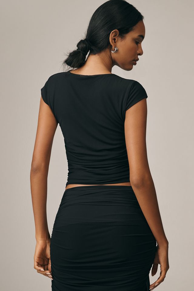 By Anthropologie Twisted Hardware Top #1