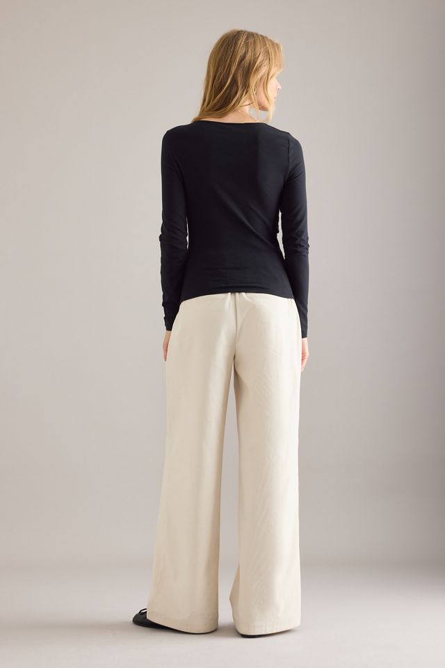 Top con Hombros Descubiertos Fruncido By Anthropologie #4
