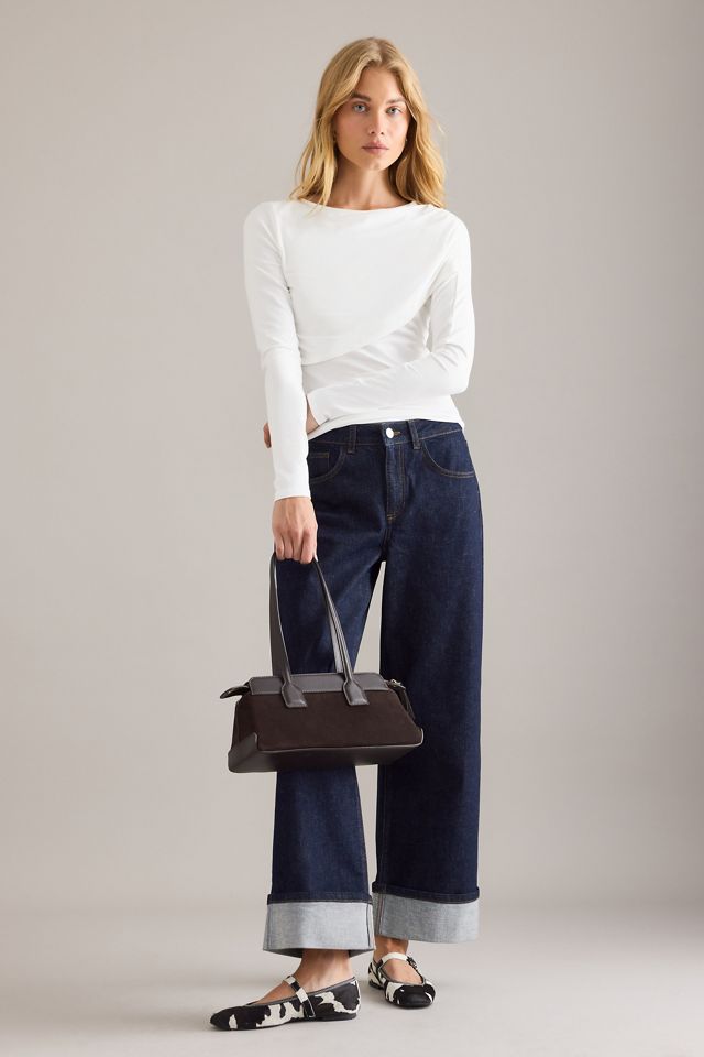 Top con Hombros Descubiertos y Fruncido By Anthropologie #1